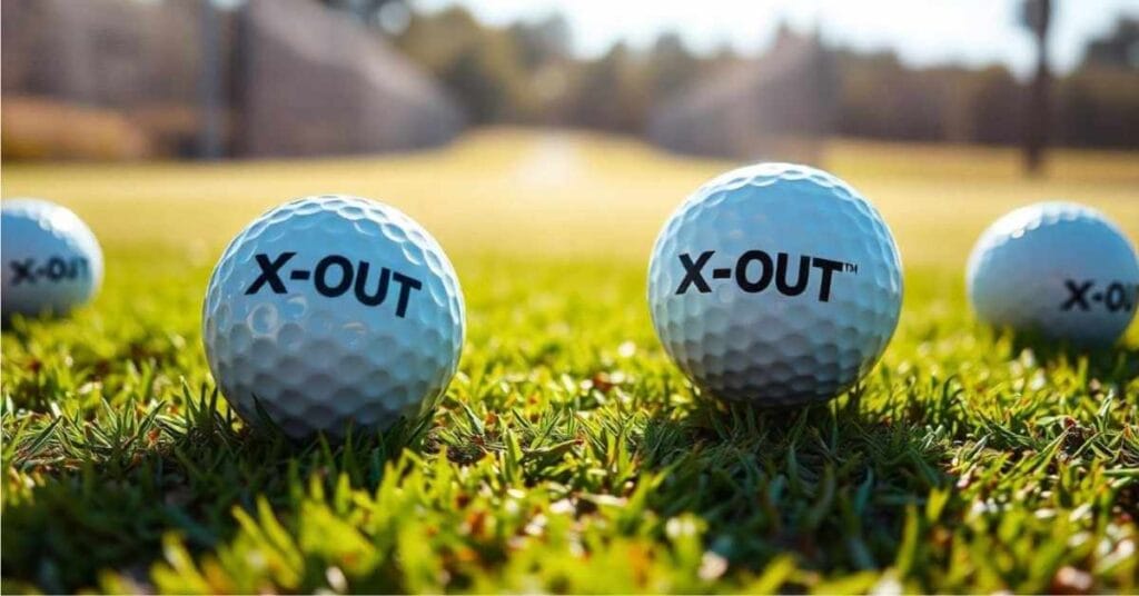 X Out Golf Balls