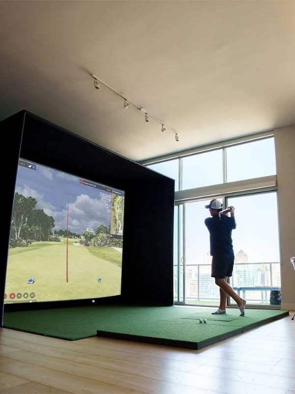 FlightScope Mevo+ SIG12 Golf Simulator Package