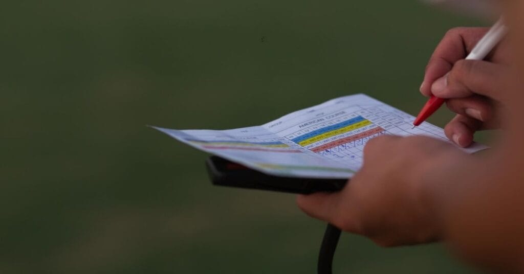 Golf Scorecard Symbols What Do the Shapes Mean