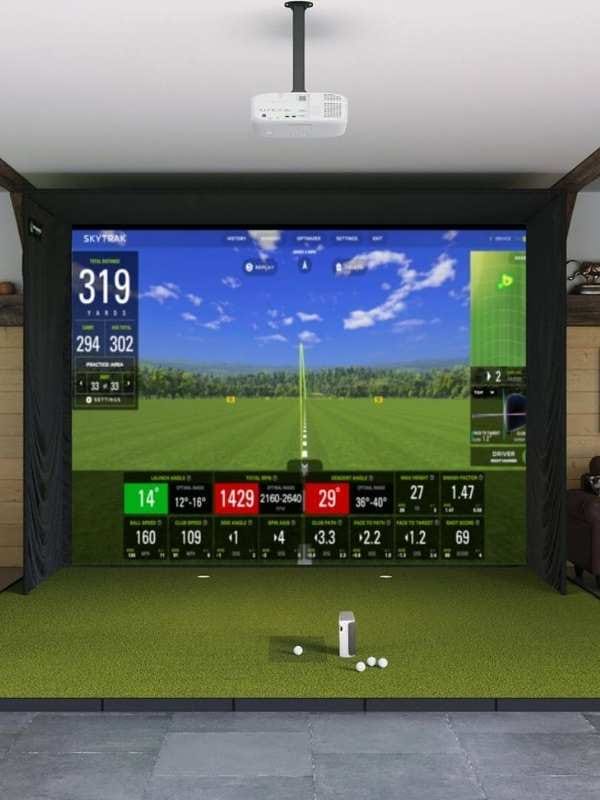 SkyTrak+ SIG12 Golf Simulator Package