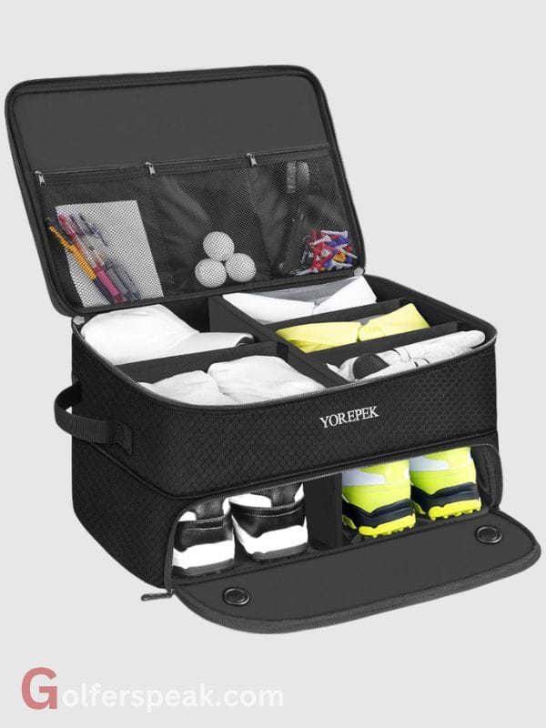 YOREPEK 2 Layer Golf Trunk Organizer